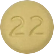 Jakafi XR tablet with 22 imprint