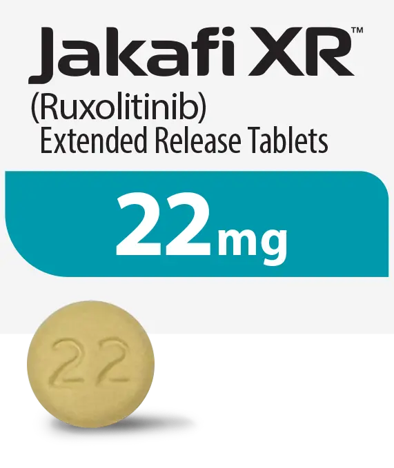 Jakafi XR 22 mg tablet
