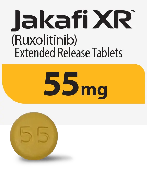 Jakafi XR 55 mg tablet