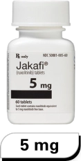 Jakafi 5 mg tablet bottle
