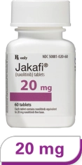 Jakafi 20 mg tablet bottle