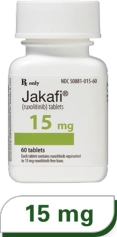 Jakafi 15 mg tablet bottle